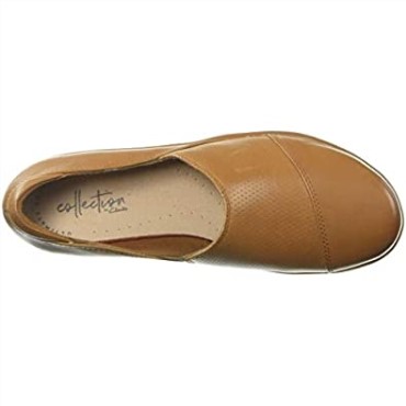 Mocasín Hope Porter De Cuero Tostado Para Mujer Clarks