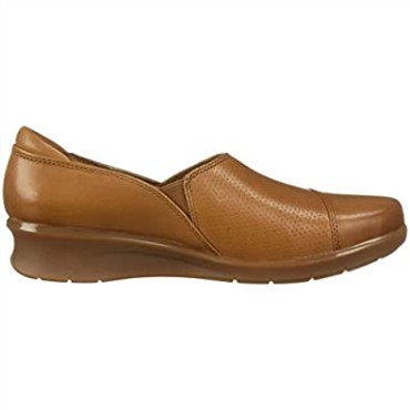 Mocasín Hope Porter De Cuero Tostado Para Mujer Clarks