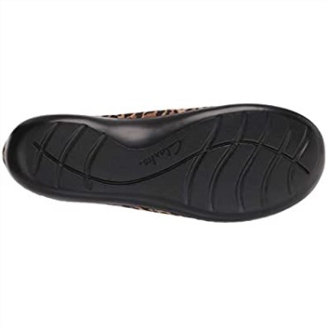 Mocasines Ashland Jam De Mujer Clarks De Ante De Leopardo Tostado