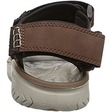 Sandalia Clarks Wesley Bay Para Hombre Color Canela