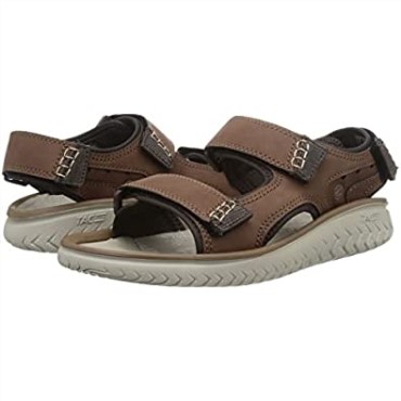 Sandalia Clarks Wesley Bay Para Hombre Color Canela