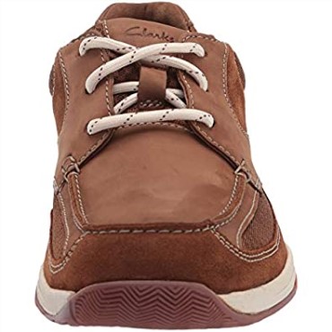 Zapatillas Clarks Langton Lane Para Hombre De Nubuck Color Canela