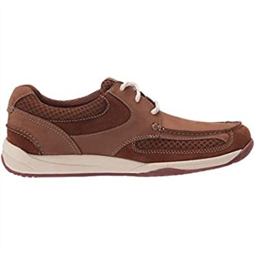 Zapatillas Clarks Langton Lane Para Hombre De Nubuck Color Canela