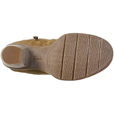 Botas Clarks Carleta York De Ante Tostado Para Mujer