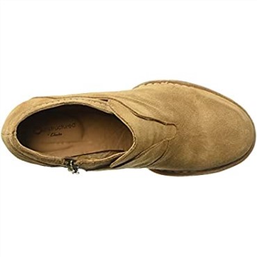 Botas Clarks Carleta York De Ante Tostado Para Mujer