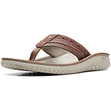 Chanclas Wesley Post De Hombre Sintético Marrón Claro Clarks