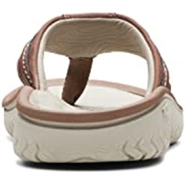 Chanclas Wesley Post De Hombre Sintético Marrón Claro Clarks