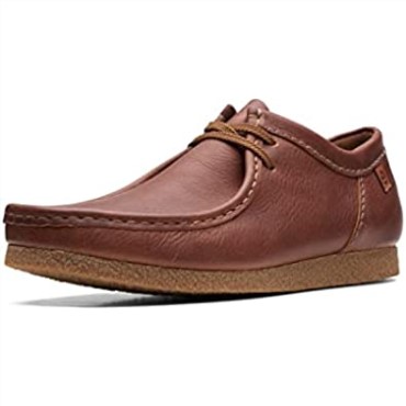 Mocasín Clarks Shacre Ii Run De Piel Tostada Para Hombre
