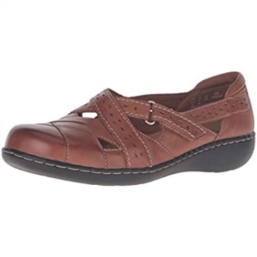 Mocasines Sin Cordones Ashland Spq Para Mujer Color Canela Clarks