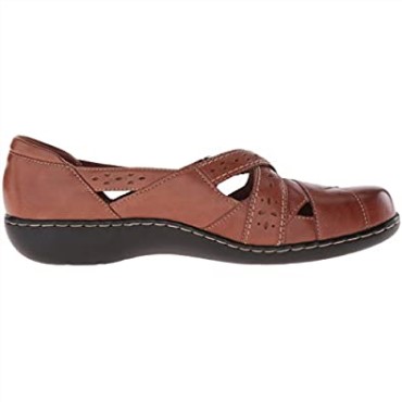 Mocasines Sin Cordones Ashland Spq Para Mujer Color Canela Clarks