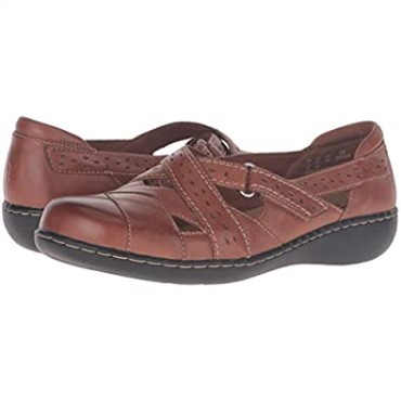 Mocasines Sin Cordones Ashland Spq Para Mujer Color Canela Clarks