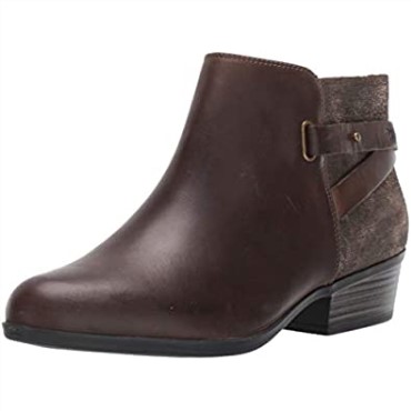 Botines De Mujer Addiy Gladys En Piel Topo Clarks