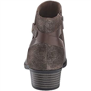 Botines De Mujer Addiy Gladys En Piel Topo Clarks