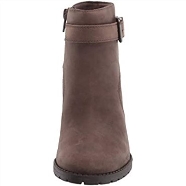Botines De Mujer Verona Lark En Piel Topo Clarks