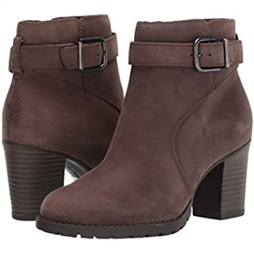 Botines De Mujer Verona Lark En Piel Topo Clarks