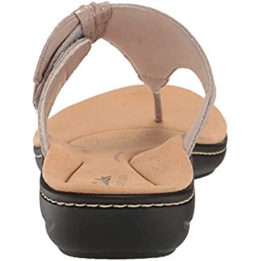 Sandalia Plana Mujer Taupe Metalizado Laurieann Rae Clarks