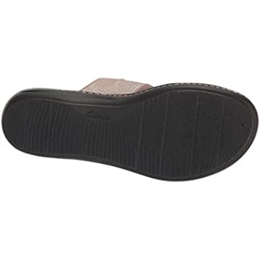 Sandalia Plana Mujer Taupe Metalizado Laurieann Rae Clarks
