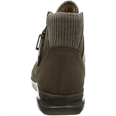 Botas Chukka De Mujer Clarks Appley Mid Nubuck Topo