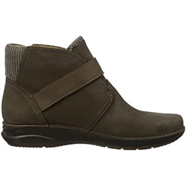 Botas Chukka De Mujer Clarks Appley Mid Nubuck Topo