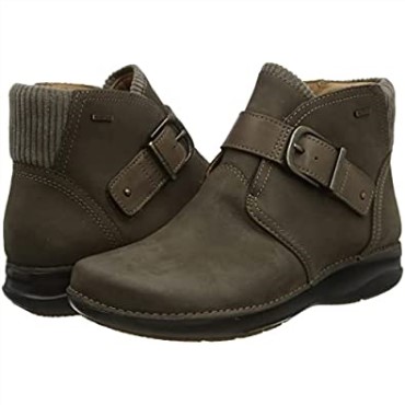 Botas Chukka De Mujer Clarks Appley Mid Nubuck Topo