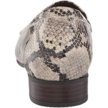 Mocasín Juliet Coast De Mujer Clarks Con Serpiente Sintética Topo