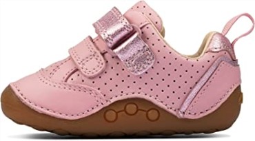 Zapatos De Cuero Para Niños Pequeños Ti Ny Sky Rosa Clarks