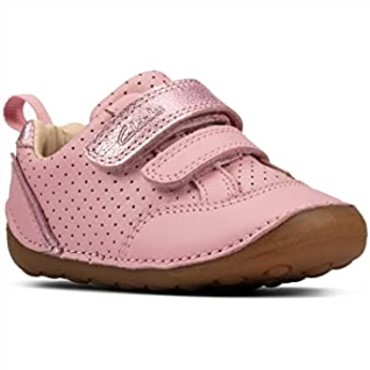 Zapatos De Cuero Para Niños Pequeños Ti Ny Sky Rosa Clarks