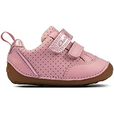 Zapatos De Cuero Para Niños Pequeños Ti Ny Sky Rosa Clarks
