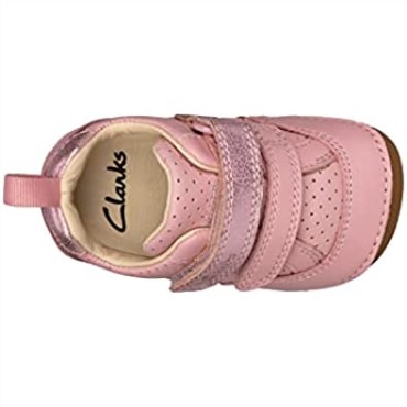 Zapatos De Cuero Para Niños Pequeños Ti Ny Sky Rosa Clarks