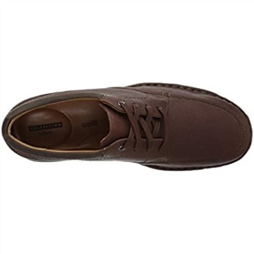 Tabaco Cuero Clarks Hombres Northam Pace Oxford