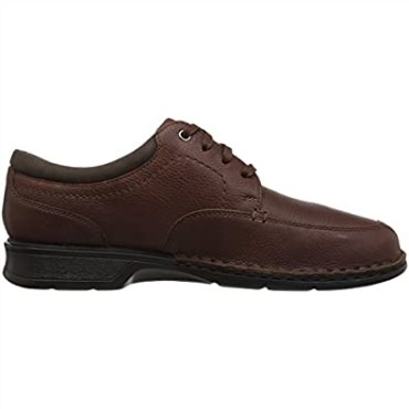 Tabaco Cuero Clarks Hombres Northam Pace Oxford