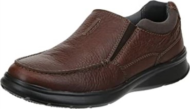 Mocasines De Hombre Cotrell Free De Piel Tabaco Clarks