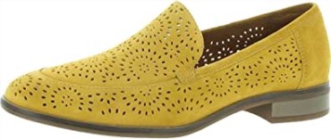 Mocasines Trish Calla Amarillo Bajo 8.5 W Mujer Clarks