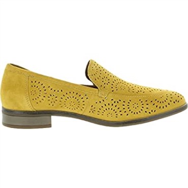 Mocasines Trish Calla Amarillo Bajo 8.5 W Mujer Clarks