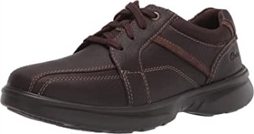 Clarks De Cuero Caído Bradley Walk Oxford Para Hombre
