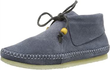 Zapatos Con Cordones De Mujer Tyler Weave Clarks Blue Blau Denim Blue Sde