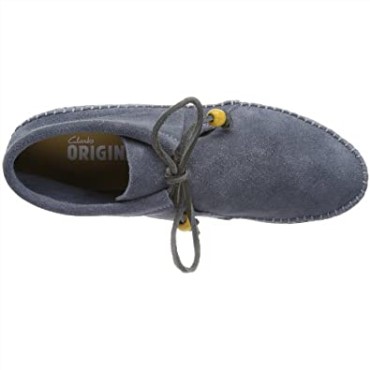 Zapatos Con Cordones De Mujer Tyler Weave Clarks Blue Blau Denim Blue Sde