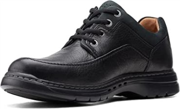 Un Brawley Lace Mens Wide Fit Zapatos Con Cordones Clarks Negro