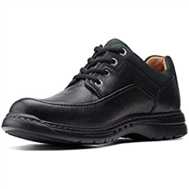 Un Brawley Lace Mens Wide Fit Zapatos Con Cordones Clarks Negro