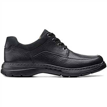 Un Brawley Lace Mens Wide Fit Zapatos Con Cordones Clarks Negro