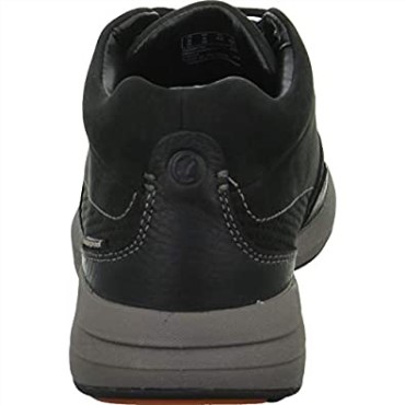Clarks Nubuck Negro Seco De La Costa De La Onu