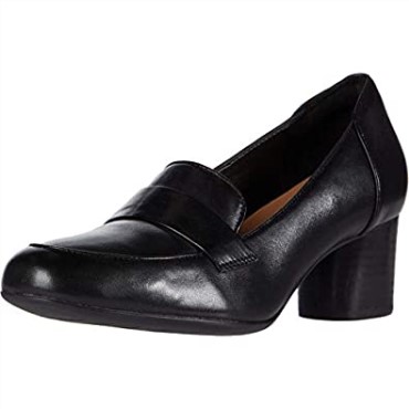 Un Cosmo Way Cuero Negro Clarks Cuero Negro