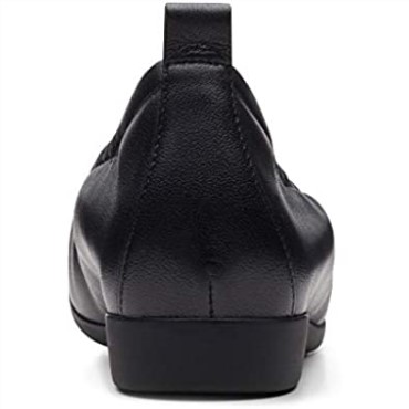 Un Darcey Vibe Clarks Cuero Negro
