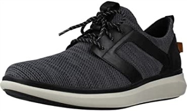 Un Globe Zapatos De Cuero Con Cordones Taupe Combi Clarks