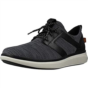 Un Globe Zapatos De Cuero Con Cordones Taupe Combi Clarks