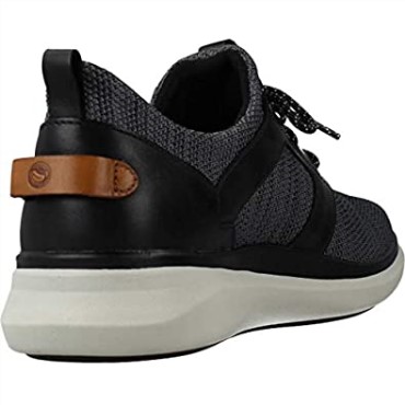 Un Globe Zapatos De Cuero Con Cordones Taupe Combi Clarks