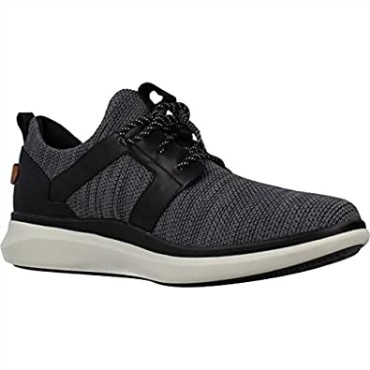 Un Globe Zapatos De Cuero Con Cordones Taupe Combi Clarks
