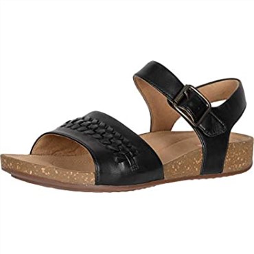 Un Perri Way Sandalia Mujer Negro Piel Clarks