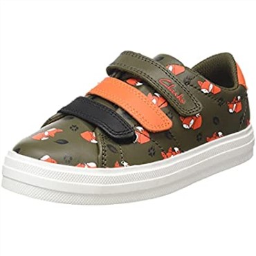 Zapatilla Clarks Khaki Unisex Niño Nova Early K