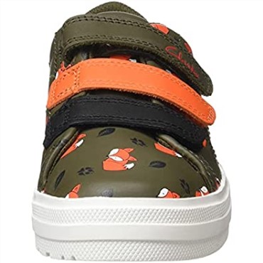 Zapatilla Clarks Khaki Unisex Niño Nova Early K